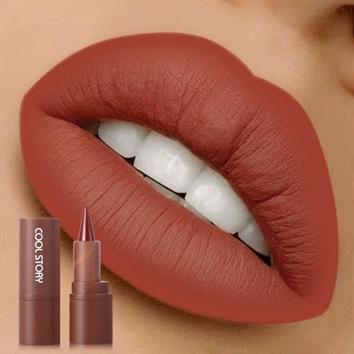 3-in-1 Matte Lip Liner & Lipstick Pencil Waterproof