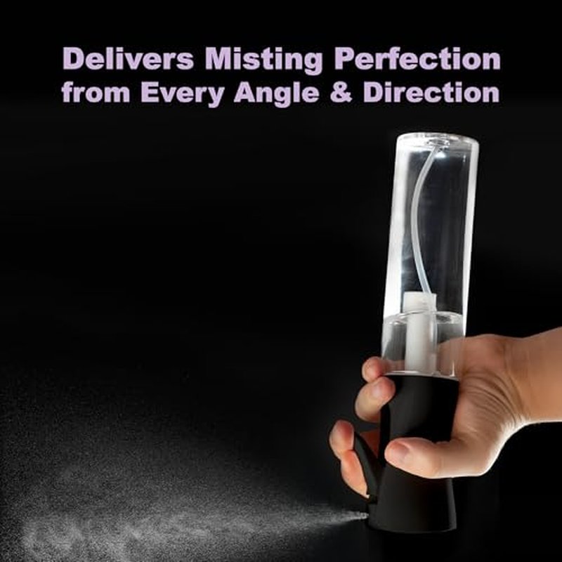 2 Pack Continuous Fine Mist Spray Bottles for Hair