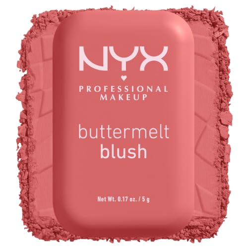 Feeling Butta Buttermelt Powder Blush 0.17oz NYX – Fade/Transfer-Resistant, Up to 12HR