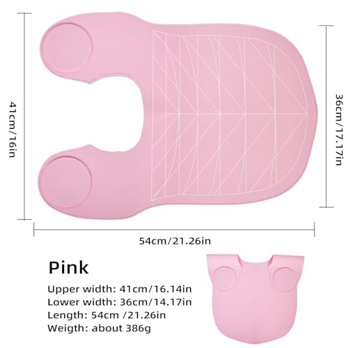 Professional Hair Cutting Cape with Neck Guide - Waterproof Silicone
