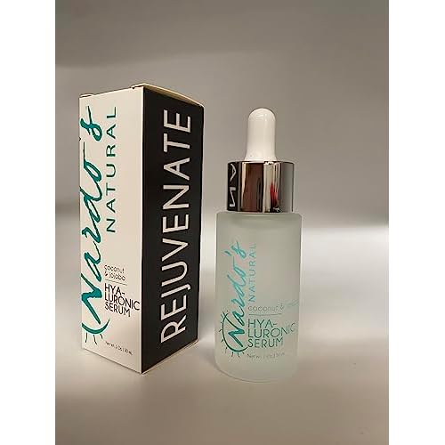 All Natural Hyaluronic Acid Serum for Face, For Women and Men - Anti-Wrinkle & Aging, Acne, Dark Spot, Facial Moisturizer, Lotion Alternative Made in the USA by Nardo¡¯s Natural Skin Care Products