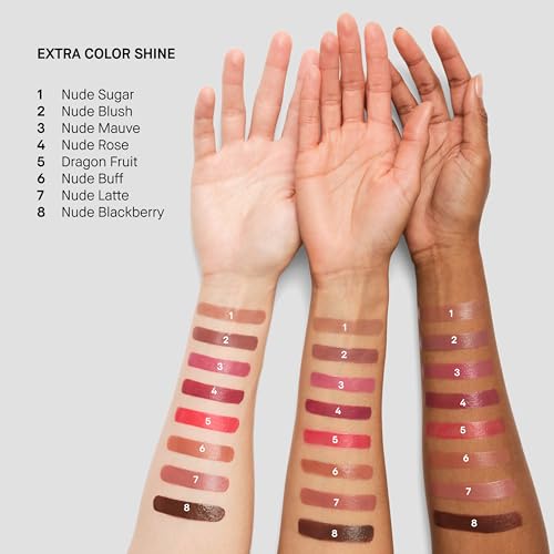 Bobbi Brown Extra Color Shine | Lipstick-Like Color with Balmy Hydration & Water-Glazed Shine | Jojoba & Safflower Botanical Blend, 0.1 Ounce