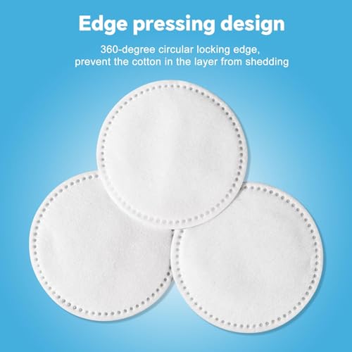 Cotton Rounds for Makeup Removal & Cleansing - 300 Count