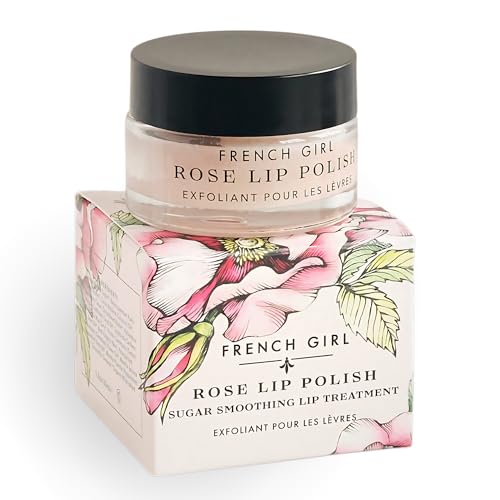French Girl Rose Lip Scrub - Organic Sugar Exfoliator