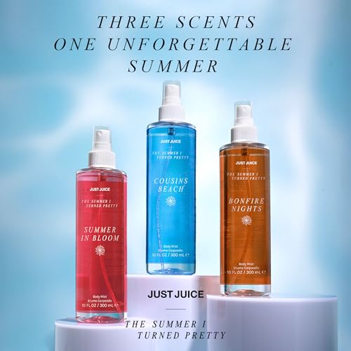 Cousins Beach Body Mist by Just Juice - Coconut & Vanilla Spray 10.14 oz