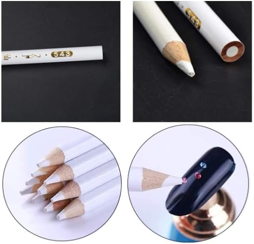 10 Pcs Wax Pencil Set for Rhinestones & Nail Art Tools