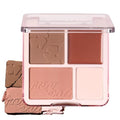 JUDYDOLL 4-in-1 Blush & Highlighter Palette - Creamy Cheek Sculpting