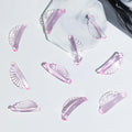 PERMANIA Lash Lift Rods, Self-Adhesive Super Soft 10 Pcs Shell Pink Lash Lift Pads Extreme Eyelash Curler Glueless
