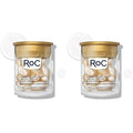 RoC Retinol Correxion Line Smoothing Night Serum Capsules, Daily Anti-Aging Skin Care Treatment for Fine Lines, Dark Spots, Acne Scars, 10 Count (Pack of 2)