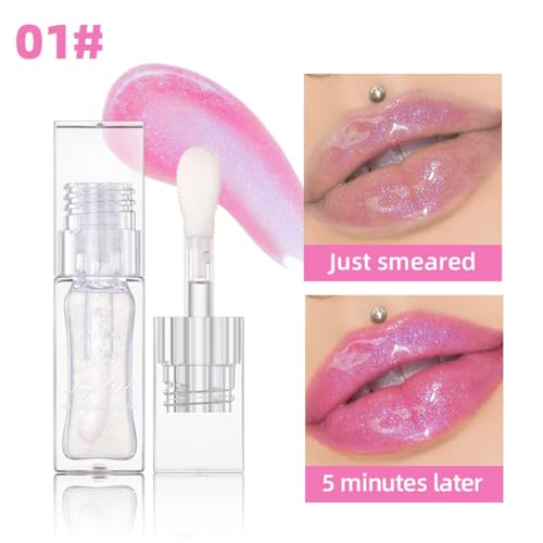 Color-Changing Lip Gloss – Moisturizing, Non-Sticky Lip Oil