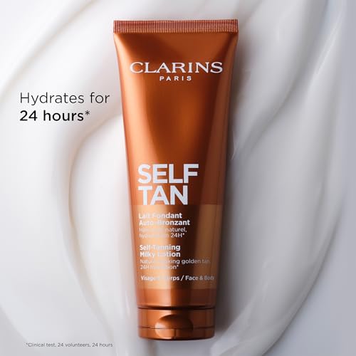 Clarins Self-Tanning Milky Lotion | Face & Body | 4.5 oz
