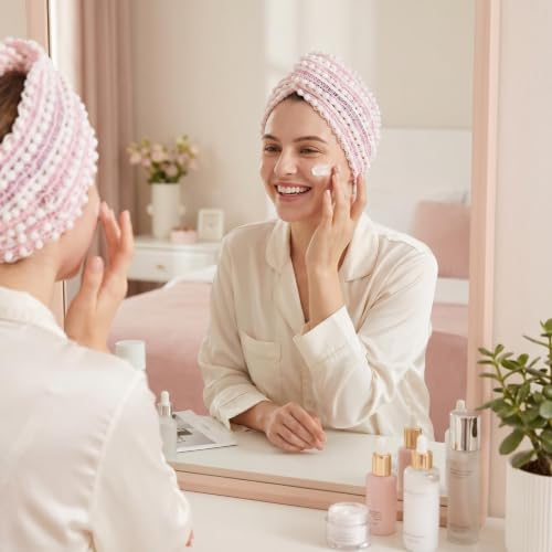 3-Pack Wide Spa Headbands for Women – Non-Slip, Stretchy & Breathable