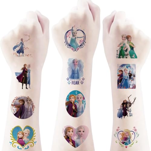 40pcs Frozen Temporary Tattoos for Kids Party Favors