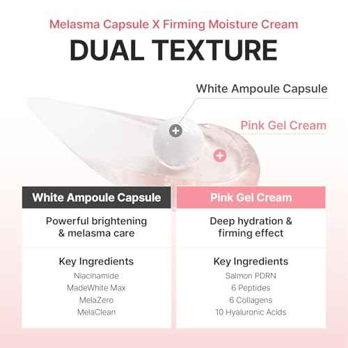 CENTELLIAN 24 Madeca Mela Capture Ampoule Capsule Cream (Brightening Cream, 1.85 fl oz / 55ml) ? Anti-Aging Face Moisturizer with Peptides & Centella Asiatica, Hydrating Korean Skincare