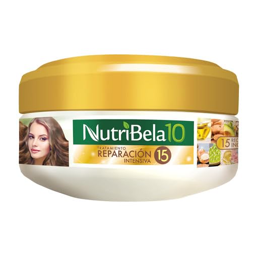 Nutribela 15 Intensive Repair Kit - Shampoo, Conditioner, Treatment & Styling Cream