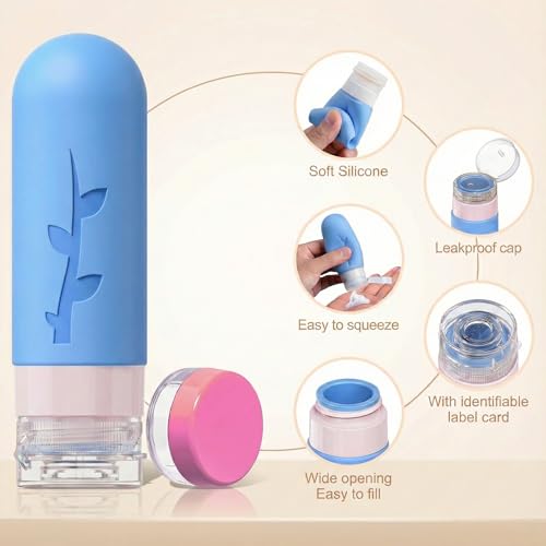 Travel Bottles Kit 16-Pack TSA Approved Leak Proof