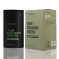 Black Hair Building Fibers 22g - Instant Thicker Hair