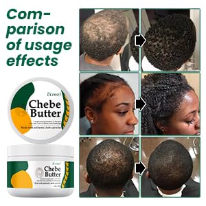 Brzeaf Chebe Hair Butter 8.8 Oz – Repairs Fragile Hair, Promotes Growth
