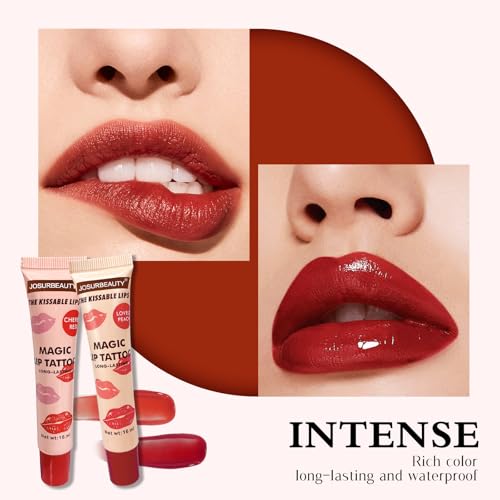 Peel Off Lip Tattoo Gloss - Waterproof Long-Lasting Hydrating