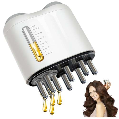 Minoxidil Hair Oil Applicator with Scalp Massager - 2-in-1 Treatment