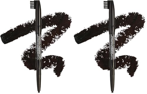 Kiss Eyebrow Pencil Retractable, Coconut Oil, Built-in Brush, Pack of 2