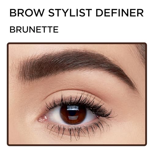 L'Oreal Paris Brow Stylist Definer Waterproof Eyebrow Pencil, Brunette