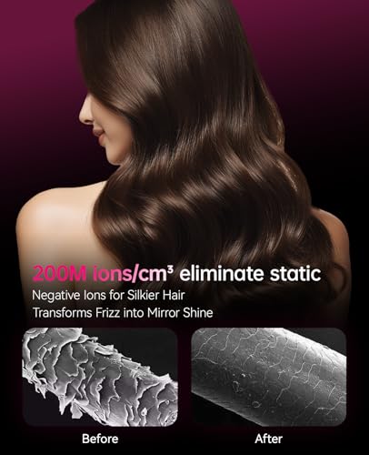 CONFU 1600W Ionic Hair Dryer with Diffuser & Concentrator