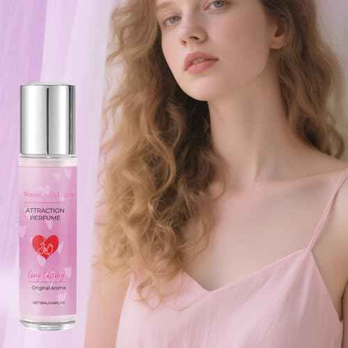 2PCS Pheromone Perfume for Women, Long Lasting Women's Cologne Travel Size, Pheromone Perfumes Attract Men, Roller Ball Design, Portable and Fruity