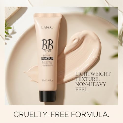 Korean BB Cream Foundation 2-in-1 SPF - Buildable Matte Finish