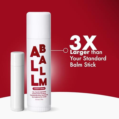 Zizia Cherry Giant Multi All Balm Stick ? Moisturizing and Hydrating Stick for Lips, Hands & Body ? with Shea Butter, Jojoba Oil, Aloe Vera, Calendula Beauty Moisturizer - Travel Essentials - 0.5 oz