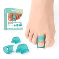 Hammertoe Corrector - 6 Pack Gel Toe Splints for Curved Toes