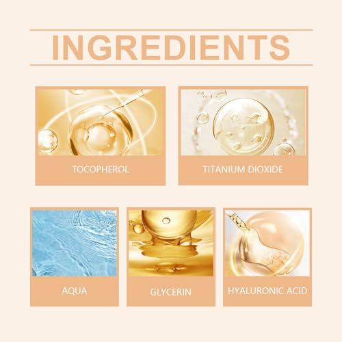 4 in 1 Foundation Liquid with SPF 50+ - Full Coverage Concealer