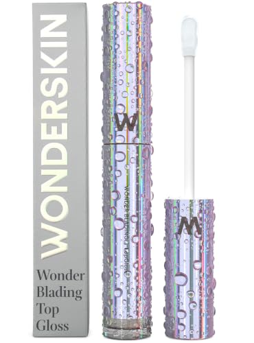 Wonderskin Clear Lip Gloss - High-Shine Glass-Like Finish