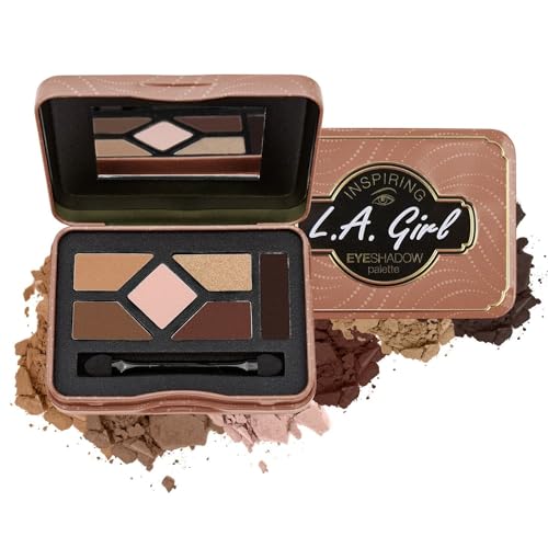 L.A. Girl Inspiring Eyeshadow Tin - 5 Shades + Liner