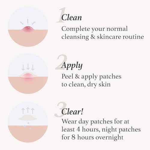 Julep Patch Me Up Waterproof Pimple Patches for Face ? 72 Hydrocolloid Clear Acne Patches with Tea Tree Oil, Ultra-Thin Acne Stickers, Reduces Blemishes & Scarring ? 48 8mm & 24 12mm Patches
