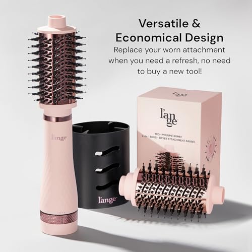 L'ANGE HAIR Blow Dryer Brush 60mm Oval | Ionic Titanium