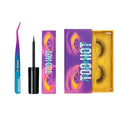 Magnetic Eyelashes Kit | Premium Faux Mink Magnetic Lashes + Magnetic Liquid Eyeliner + Eyelashe applicator | Universal size | Reusable up to 50 times, 1 Pair (Fabulous)