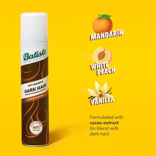 Batiste Dark Dry Shampoo, 3.81oz (3-Pack)