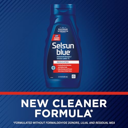 Selsun Blue Medicated Antidandruff Shampoo 11oz