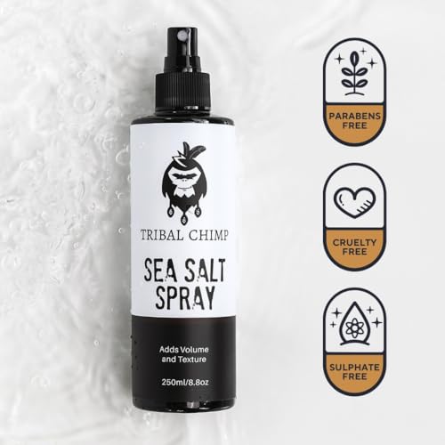 Tribal Chimp Sea Salt Spray 250ml – Volumizing Hair Texturizer for Men