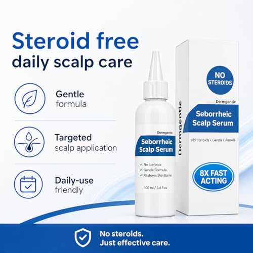 Seborrheic Scalp Serum - 8X Fast Acting Soothing Relief for Scalp & Body
