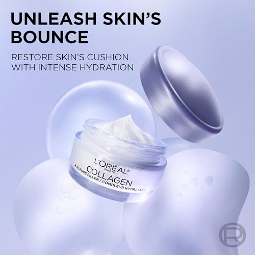 L'Oreal Paris Collagen Daily Moisturizer | Anti-Aging Wrinkle Cream, 1.7oz