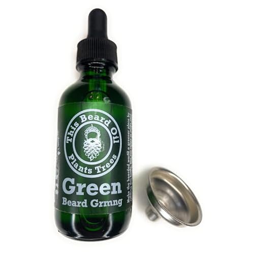 Scotch Pine Beard Oil ? Natural Men¡¯s Beard Oil with Hempseed, Jojoba, Meadowfoam & Coconut Oils ? Beard Softener, Strengthens, Moisturizes & Conditioner ? By GreenBeard Grmng (Scotch Pine, 1 Pack)