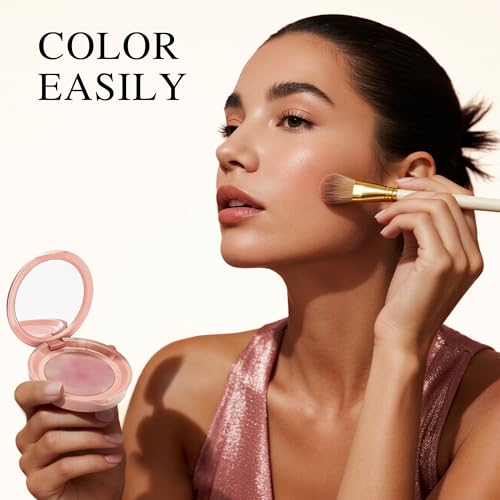PHOFAY Luminous Powder Blush - Ultra-Fine, Multi-Use Formula