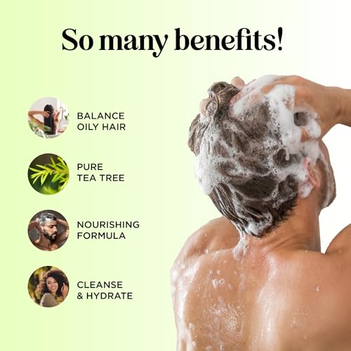 Maple Holistics Tea Tree Oil Shampoo & Conditioner Set 8 Fl Oz (Pack of 2)