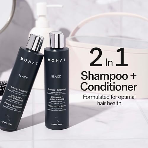 MONAT Black 2-in-1 Shampoo & Conditioner – 237ml