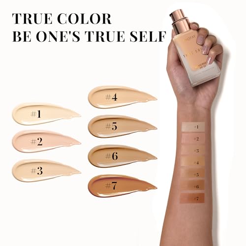 PHOFAY Matte Liquid Foundation SPF 30 - Oil Control & Buildable Coverage