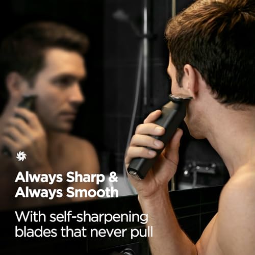 Yineel HC600 Cordless Beard Trimmer for Men, 6-in-1 Grooming Kit