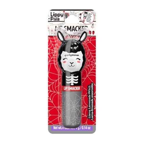 Lip Smacker Halloween Lippy Pal Lip Balm- Spooky Cute Llama Lemonade Witch Flavored Deliciousness, Moisturizes, Nourishes, & Soothes, Cruelty-Free & Vegan - Llama