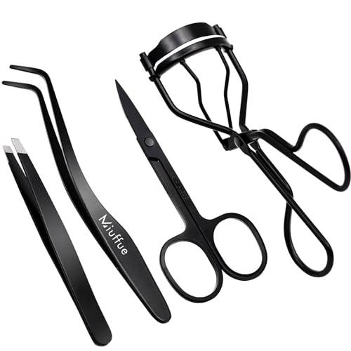 Lash Applicator Tool - Curved Stainless Steel Tweezers (4pcs)